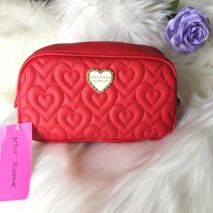 SOLD ELSEWHERE NWT🏷 BETSEY JOHNSON Cosmetic Bag